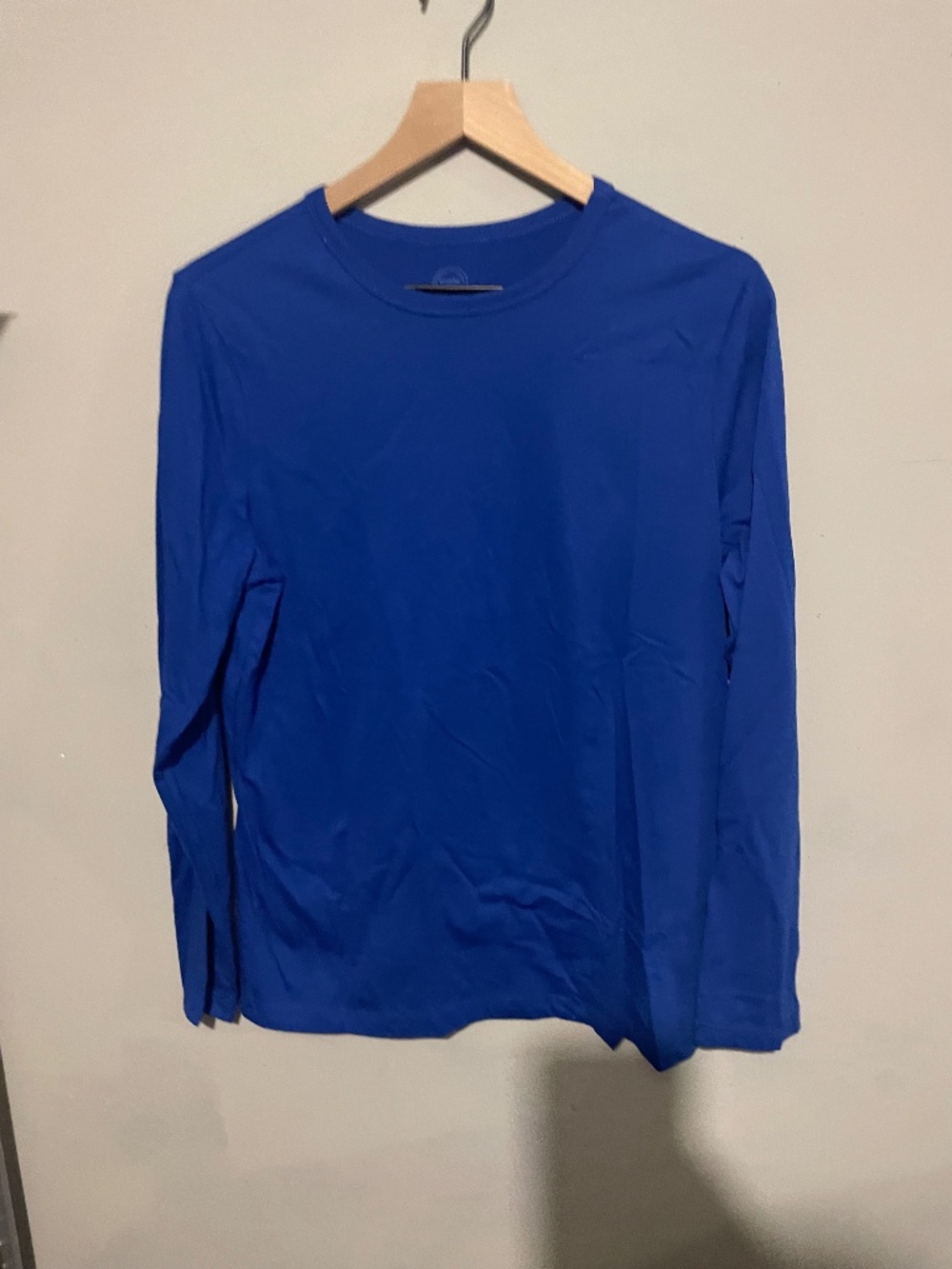 Wonder, nation, royal blue, long sleeve Tee women’s XXL